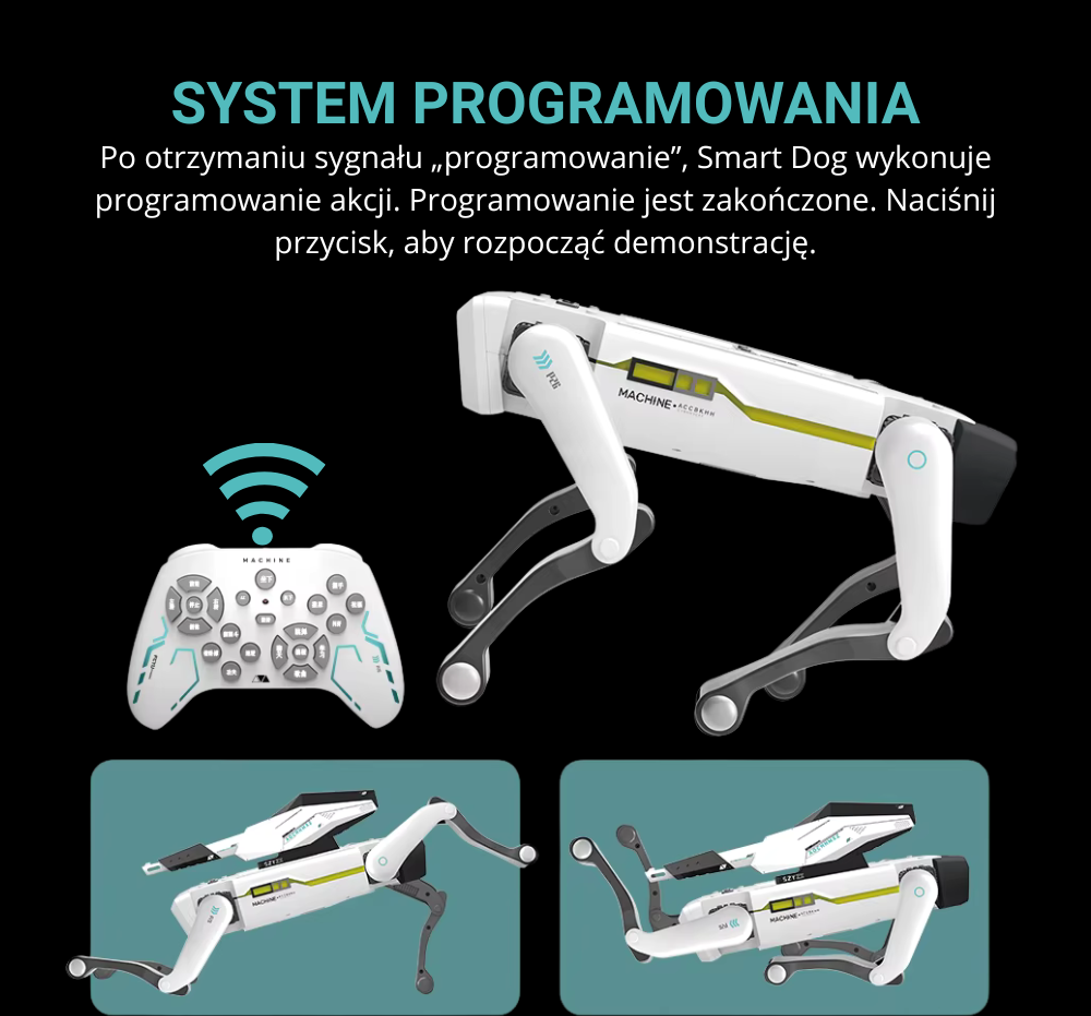 Smart Dog – Zdalnie Sterowany Pies Robot