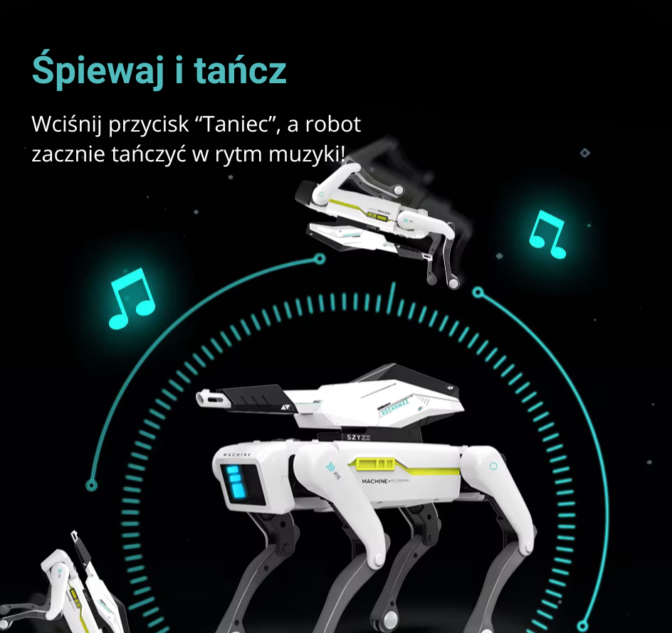 Smart Dog – Zdalnie Sterowany Pies Robot