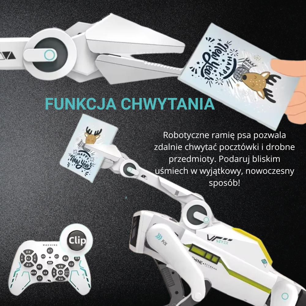 Smart Dog – Zdalnie Sterowany Pies Robot